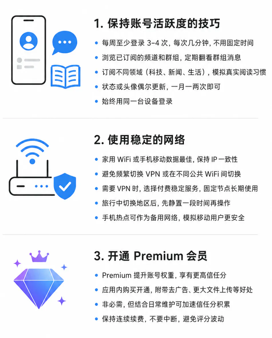 长期养号策略