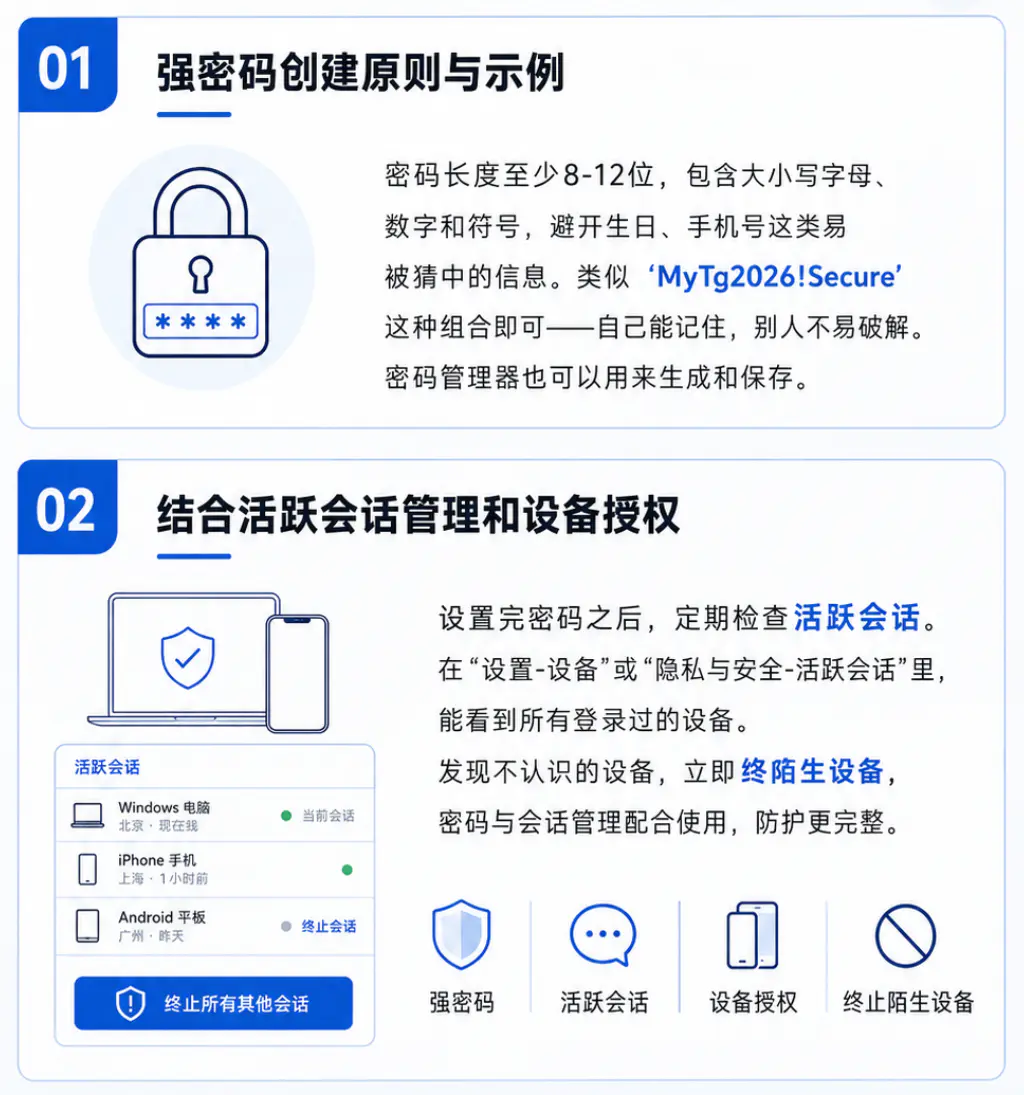 电报账号的安全防护措施