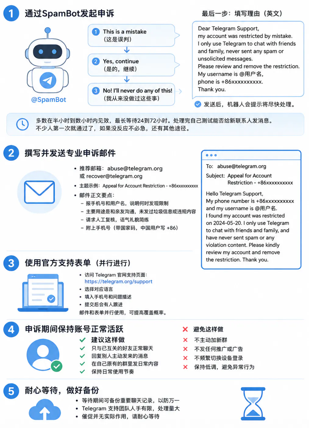 解除账号限制的步骤