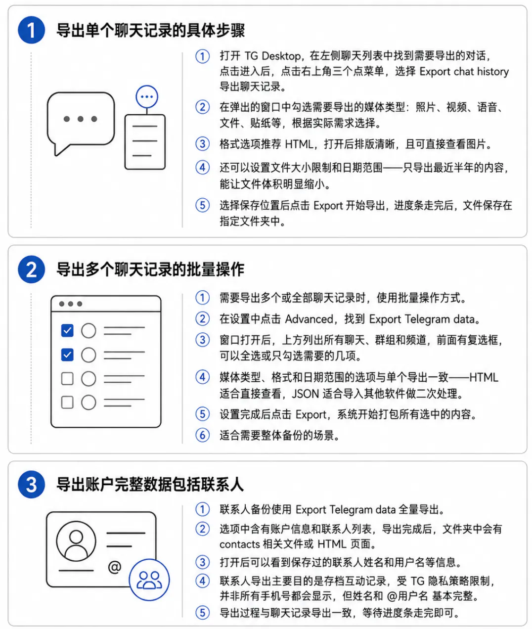 导出记录数据的步骤